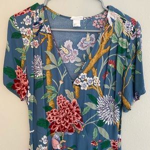 GP & J Baker x H&M Floral Maxi Dress